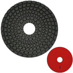 UNITEC 100mm Flexible Polishing Pad - Engineered Stone - 6 Step **CLEARANCE**
