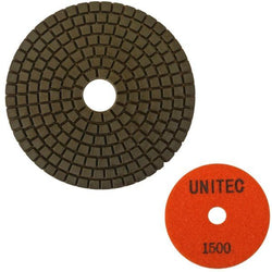 UNITEC 100mm Flexible Pro Polishing Pad - Engineered Stone **CLEARANCE**