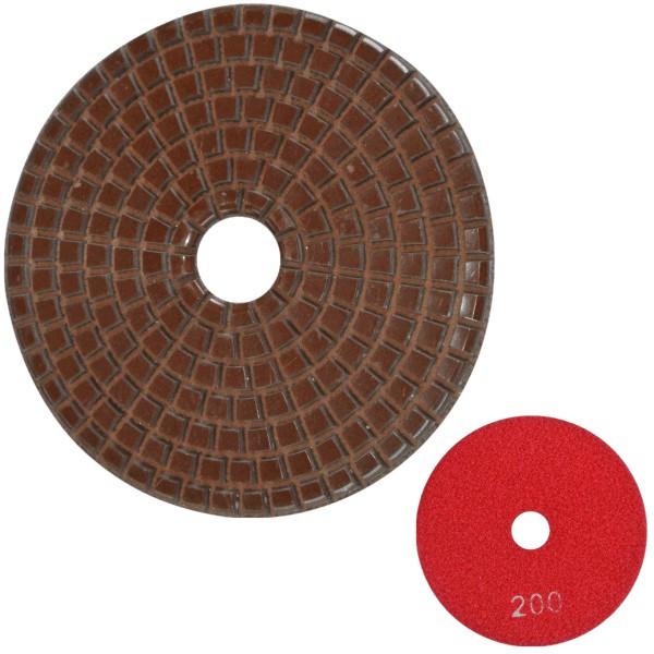 UNITEC Copper Bond Polishing Pads - Hook and Loop Backing