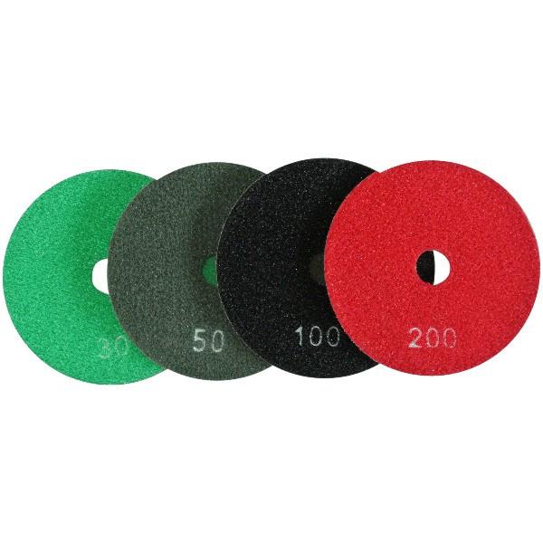 UNITEC Copper Bond Polishing Pads - Hook and Loop Backing