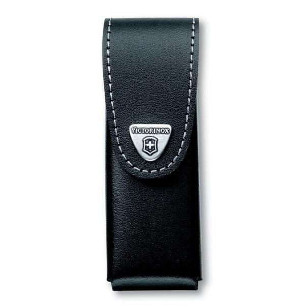 VICTORINOX | Leather Belt Knife Pouch - Black