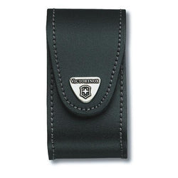 VICTORINOX Leather Belt Knife Pouch - Black - 4.0521.3