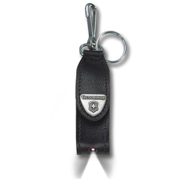 VICTORINOX | Leather Hang Case Black