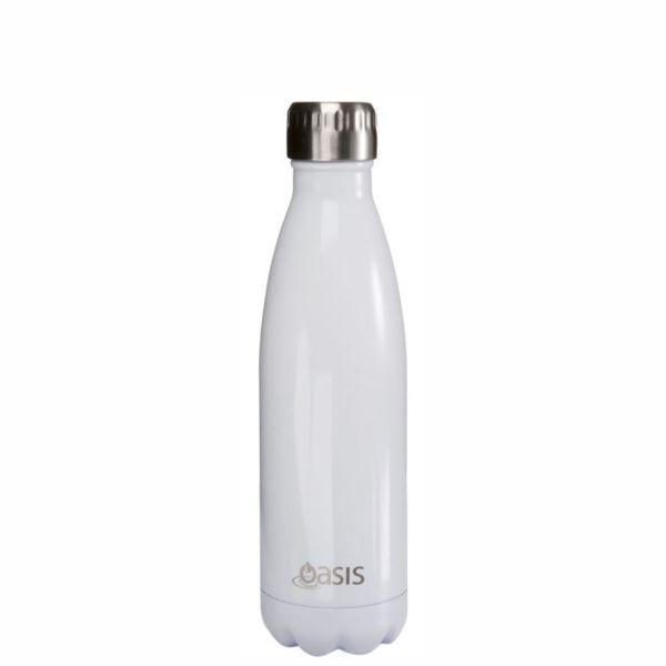 Oasis | Stainless Insulated Water Bottle 500ml - White