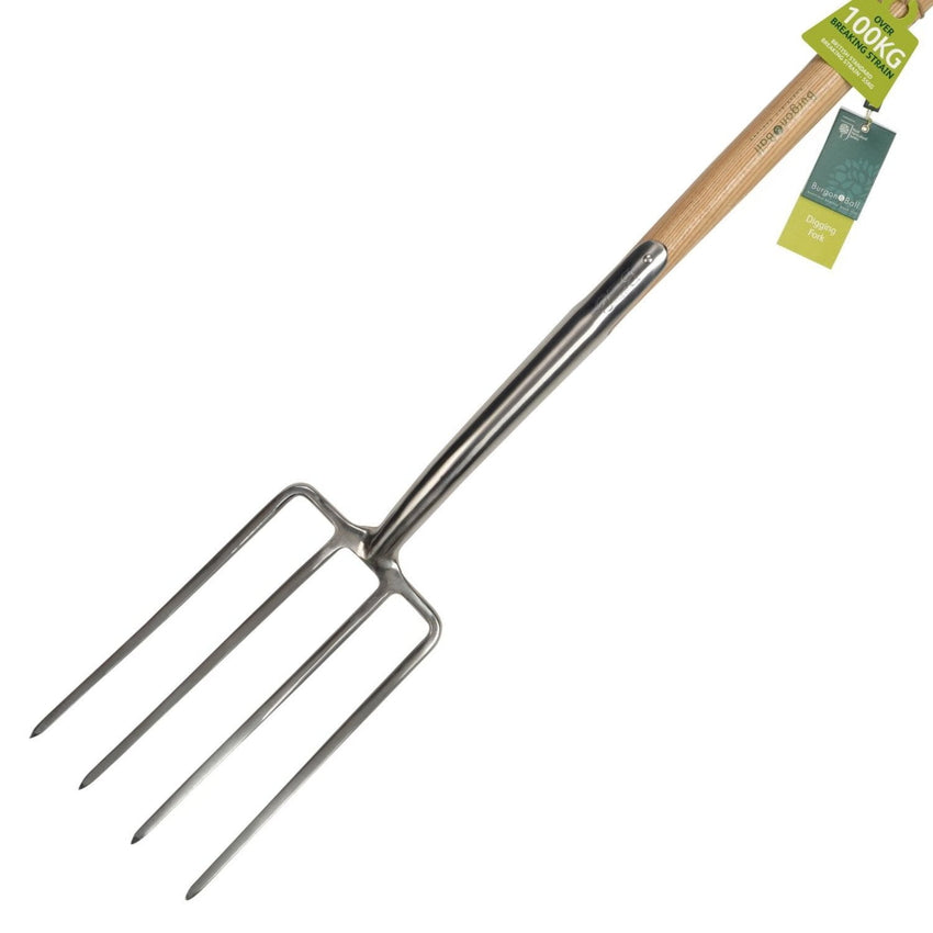 BURGON & BALL Garden Digging Fork - RHS Endorsed