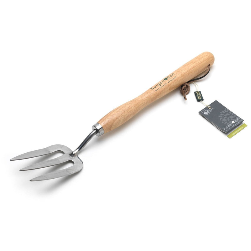 BURGON & BALL Mid Handled Garden Fork - RHS Endorsed