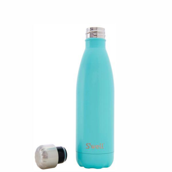 S'Well | Insulated Bottle SATIN Collection 500ml - Turquoise Blue