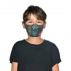 BUFF Filter Face Mask Junior / Child - Stony Green Kids **Limited Stock**