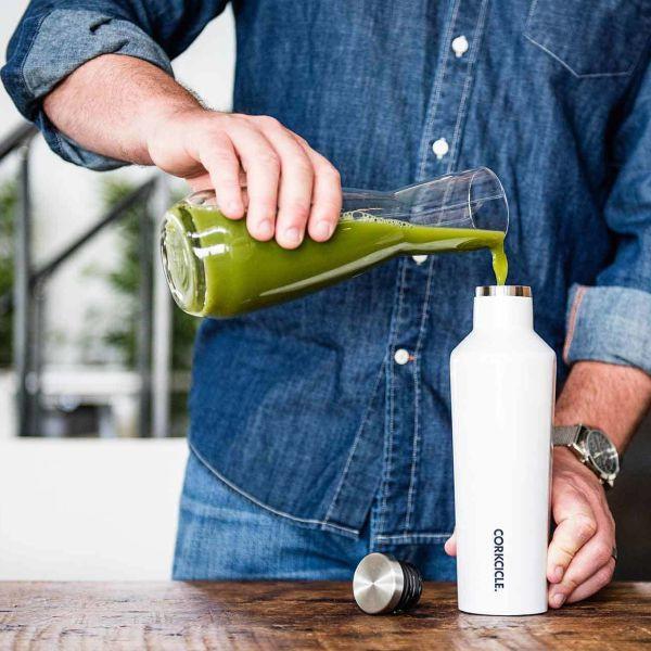 CORKCICLE Stainless Steel Insulated Canteen 25oz (740ml) - White