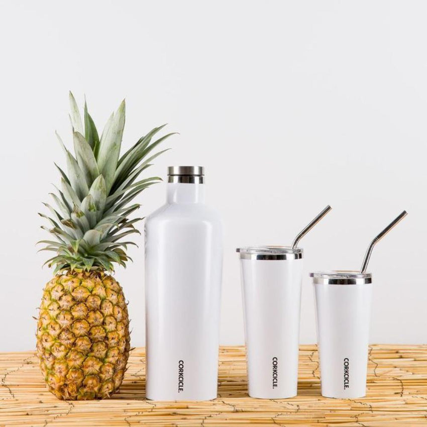 CORKCICLE Tumbler Straw 2pk- Stainless **CLEARANCE**