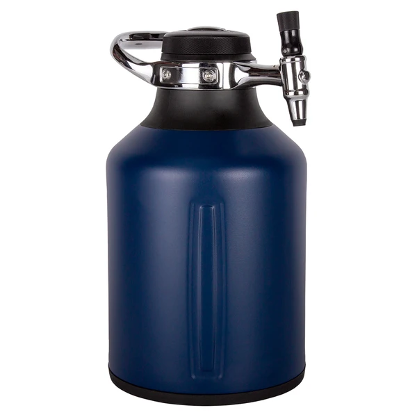 GROWLERWERKS UKEG GO 128 Carbonated Insulated Growler - Midnight