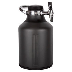 GROWLERWERKS UKEG GO 128 Carbonated Insulated Growler - Tungsten