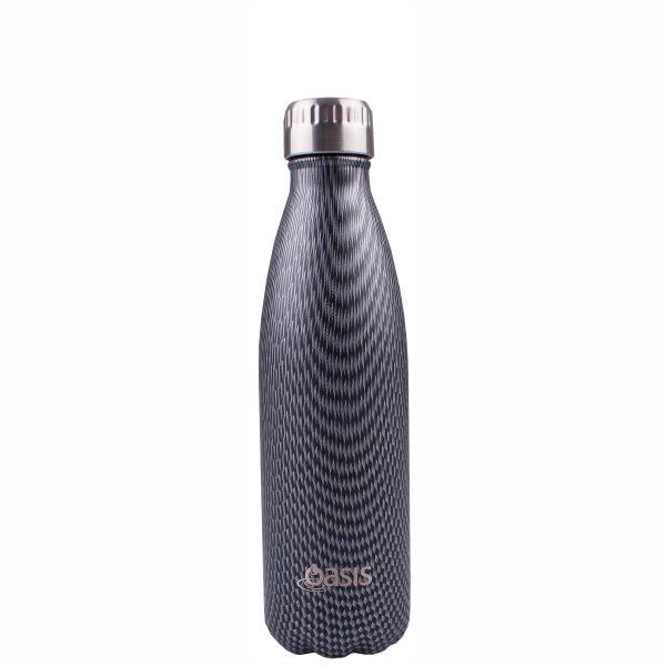 OASIS Drink Bottle 500ml Stainless Insulated- Graphite