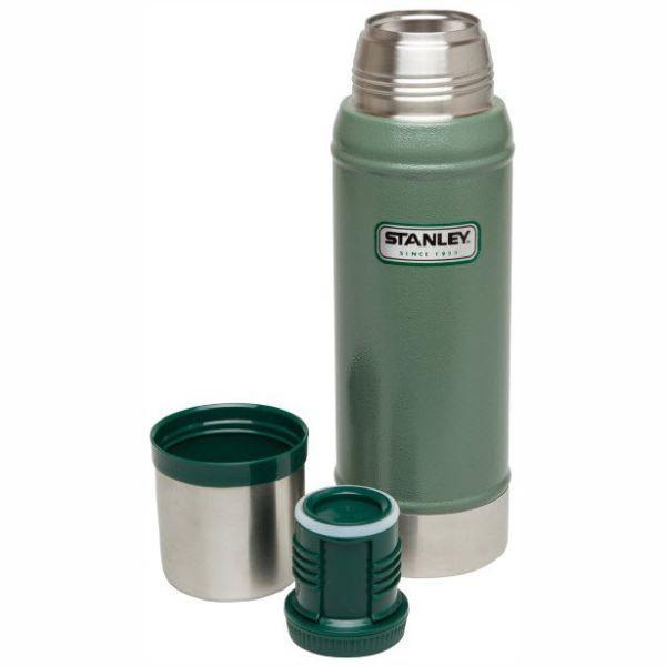 STANLEY | Classic COMBO PACK Vacuum Flask & Cooler - Hammertone Green